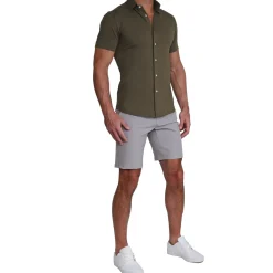 State and Liberty "The Lincoln" Short Sleeve Button Down