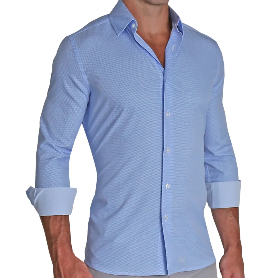 State and Liberty "The Morrison" Blue & White Mini Pattern