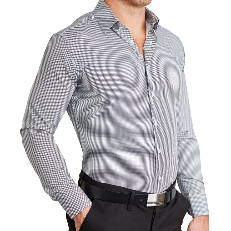 State and Liberty "The Newbury" Black Windowpane