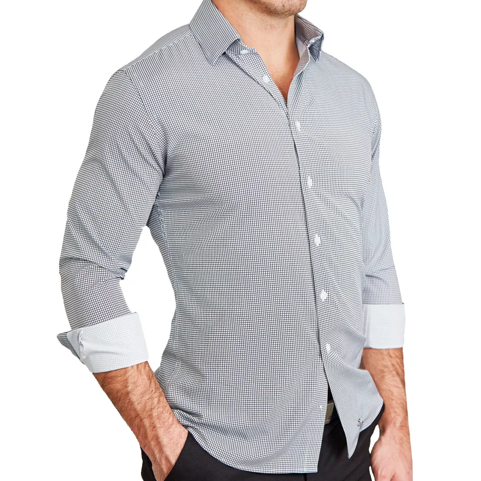 State and Liberty "The Newbury" Black Windowpane