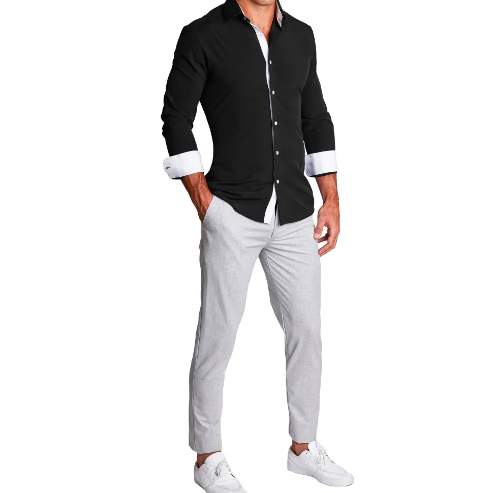 State and Liberty "The Oscar" Solid Black with White Accents