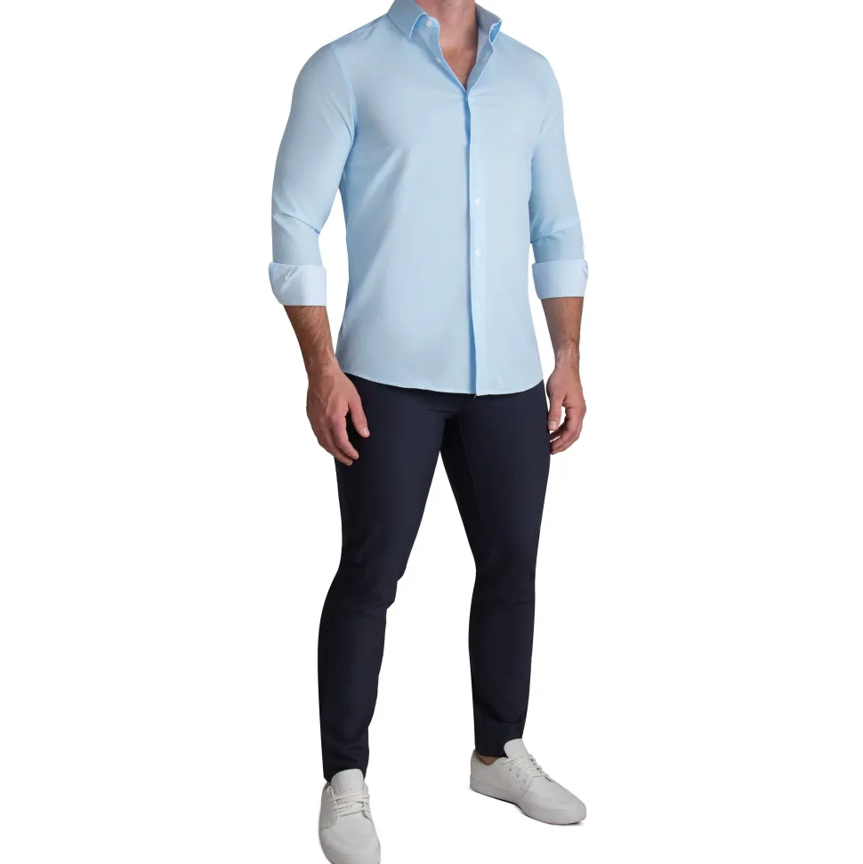 State and Liberty "The Peter" Light Blue Weave