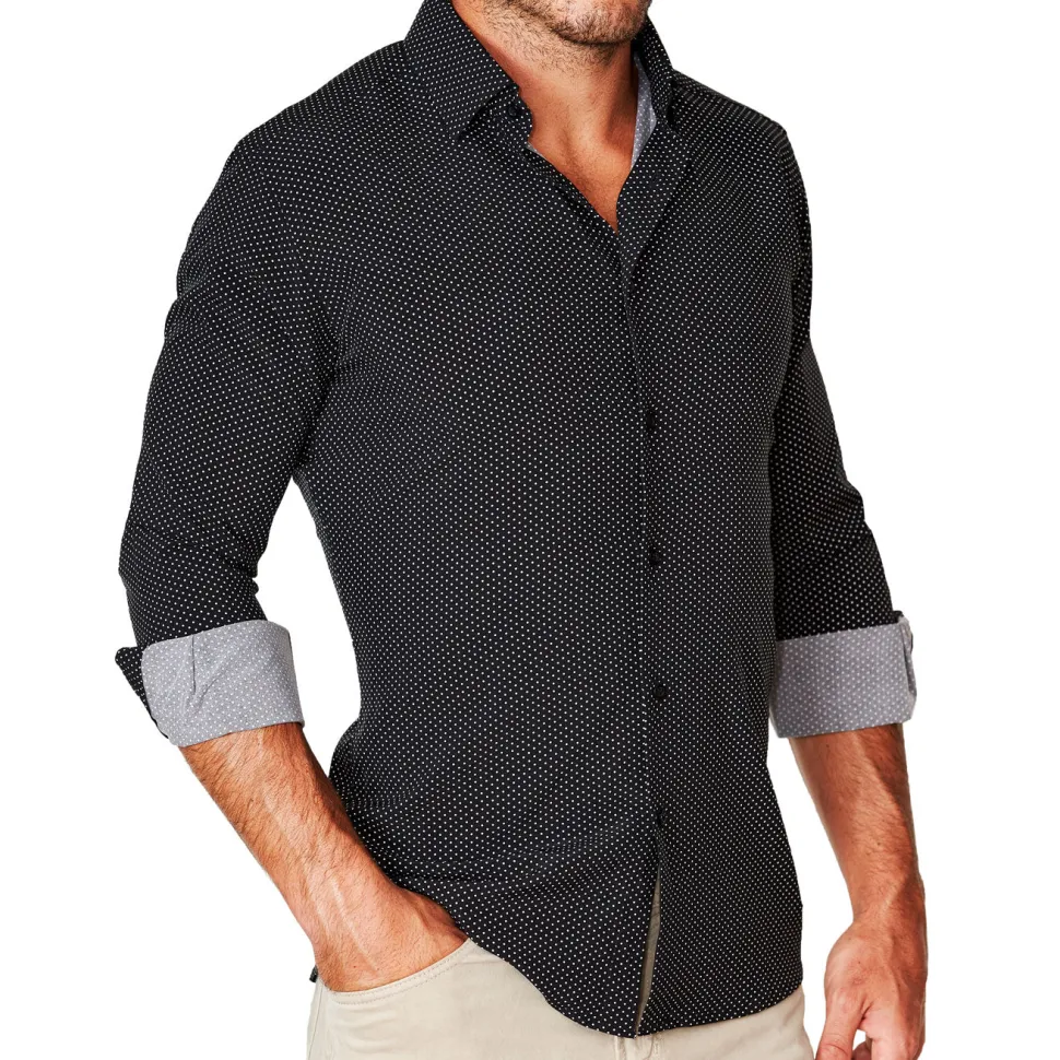 State and Liberty "The Reader" Black with White Dots