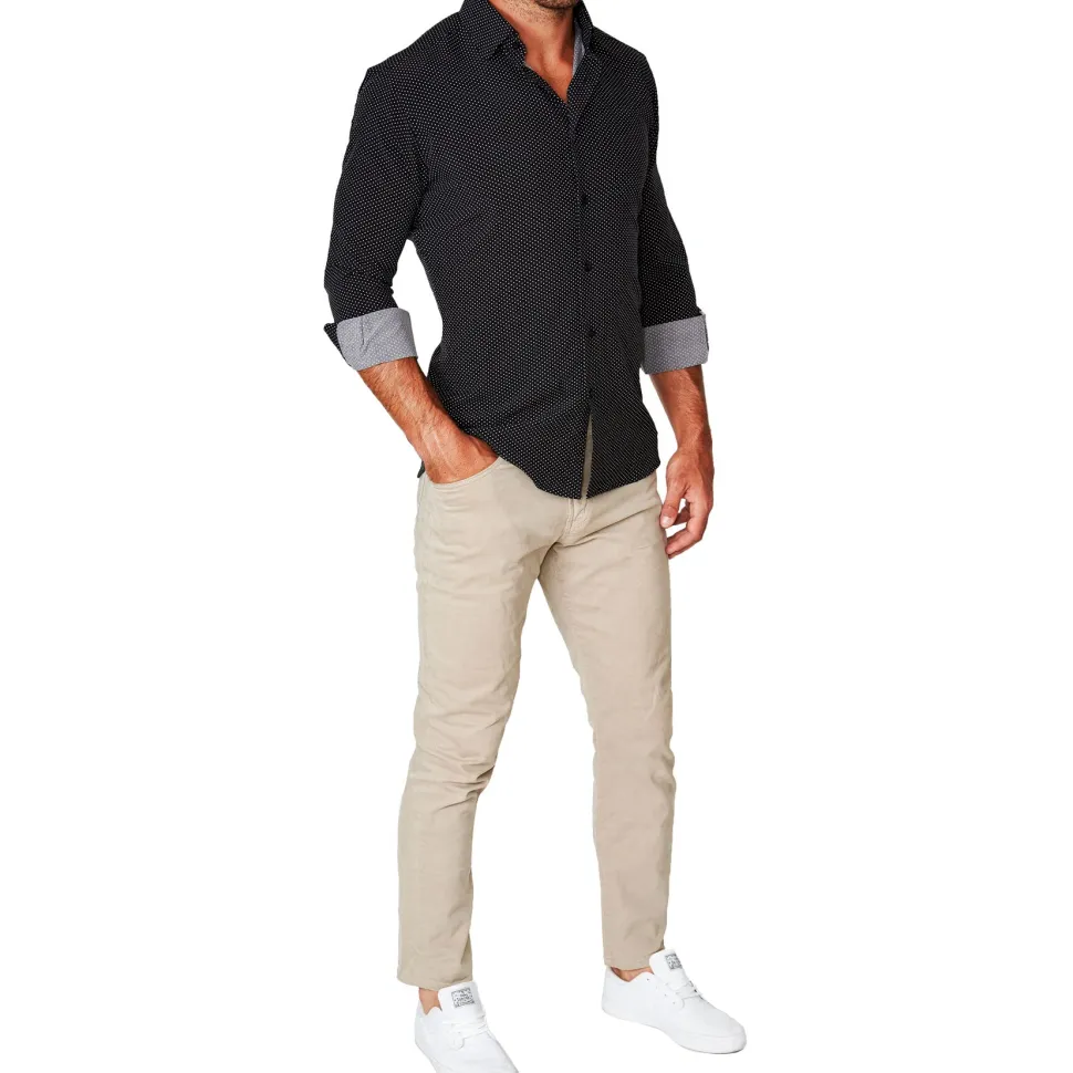 State and Liberty "The Reader" Black with White Dots