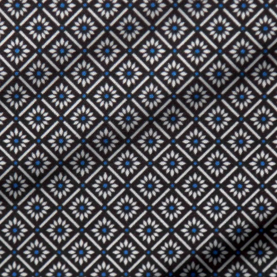 State and Liberty "The Remington" Black and White Star Geo Print