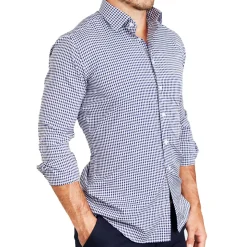 State and Liberty "The Rooney" Navy Gingham