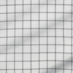 State and Liberty "The Scottie" Grey & White Windowpane