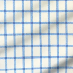State and Liberty "The Soho" Light Blue Windowpane
