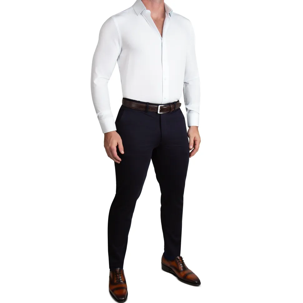 State and Liberty "The Stafford" Solid White Weave