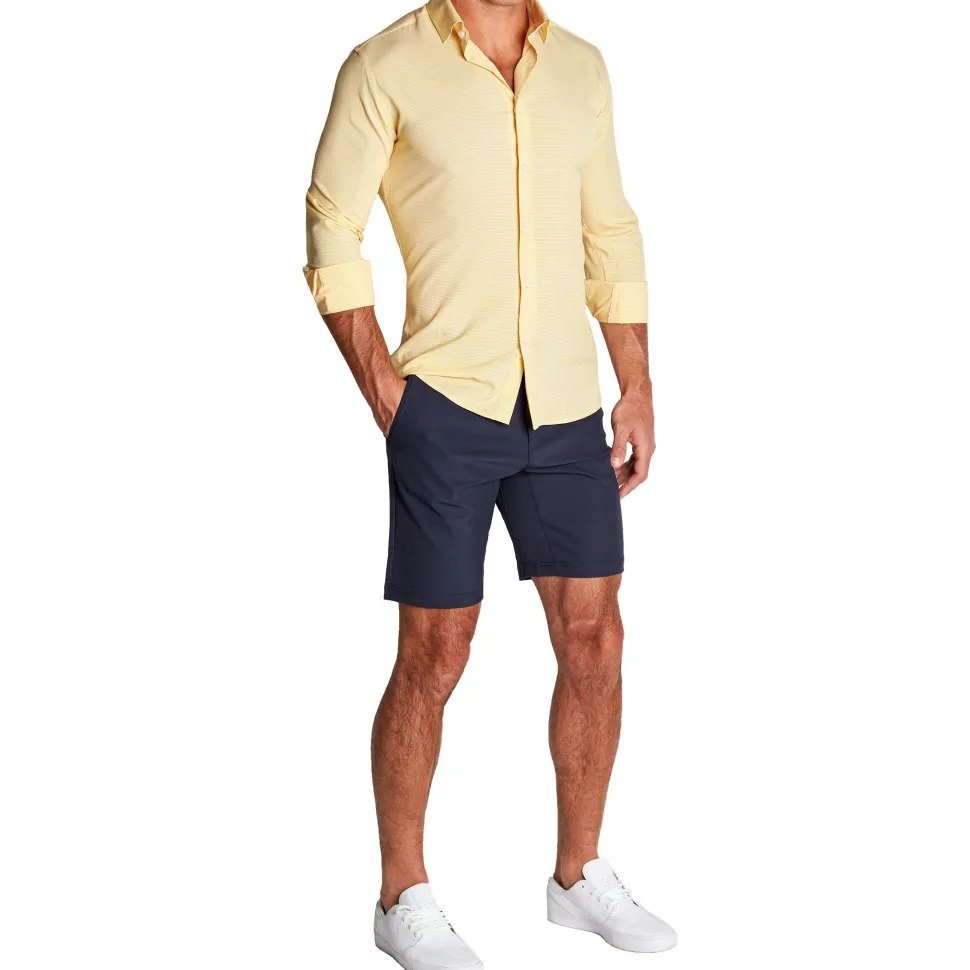 State and Liberty "The Stanley" Yellow Microcheck