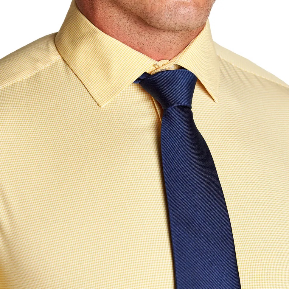 State and Liberty "The Stanley" Yellow Microcheck