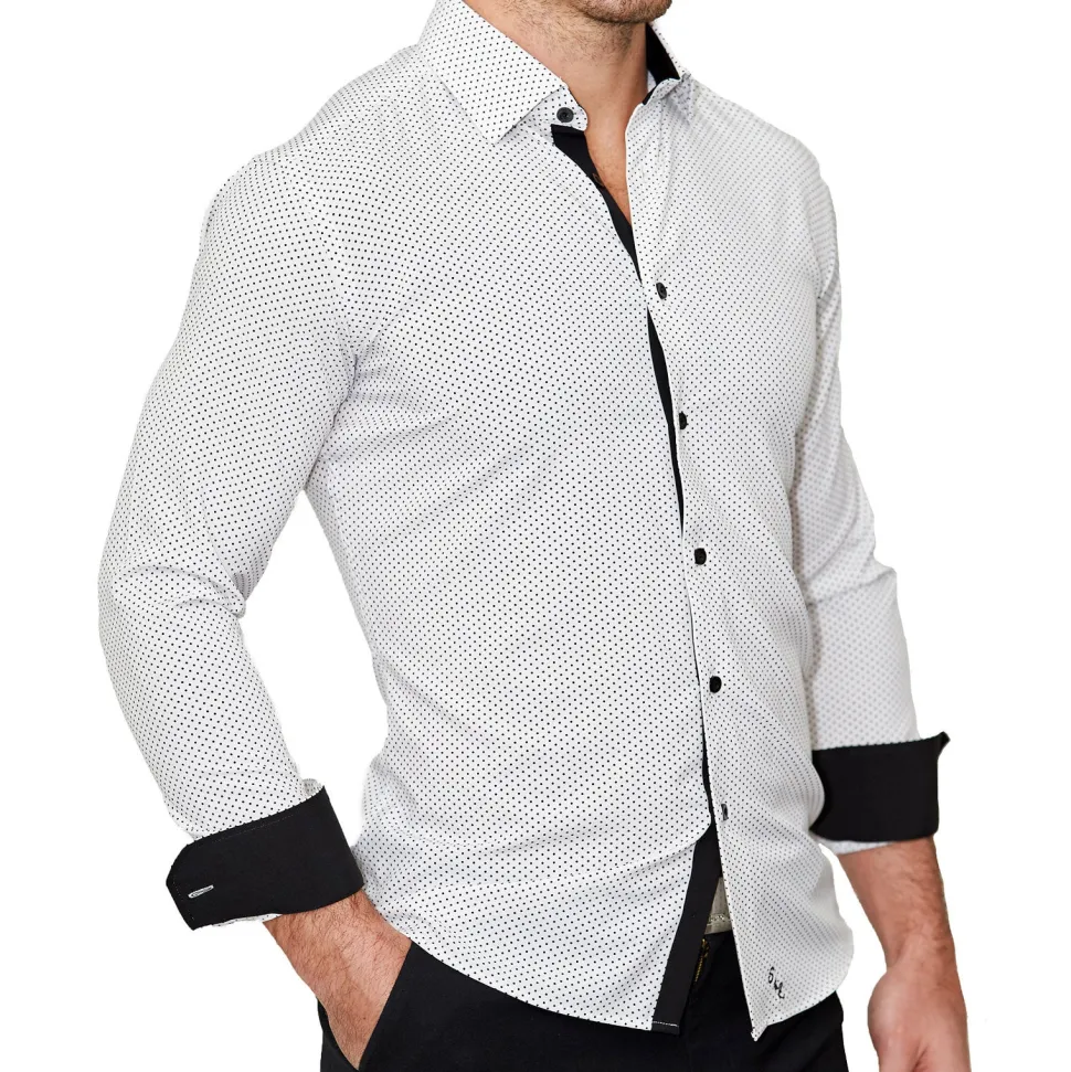 State and Liberty "The Tatar" White With Black Dots