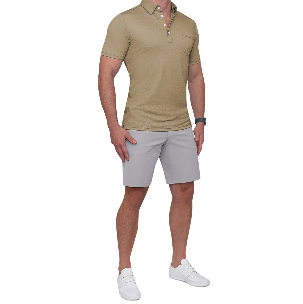 State and Liberty "The Warren" Pique Polo