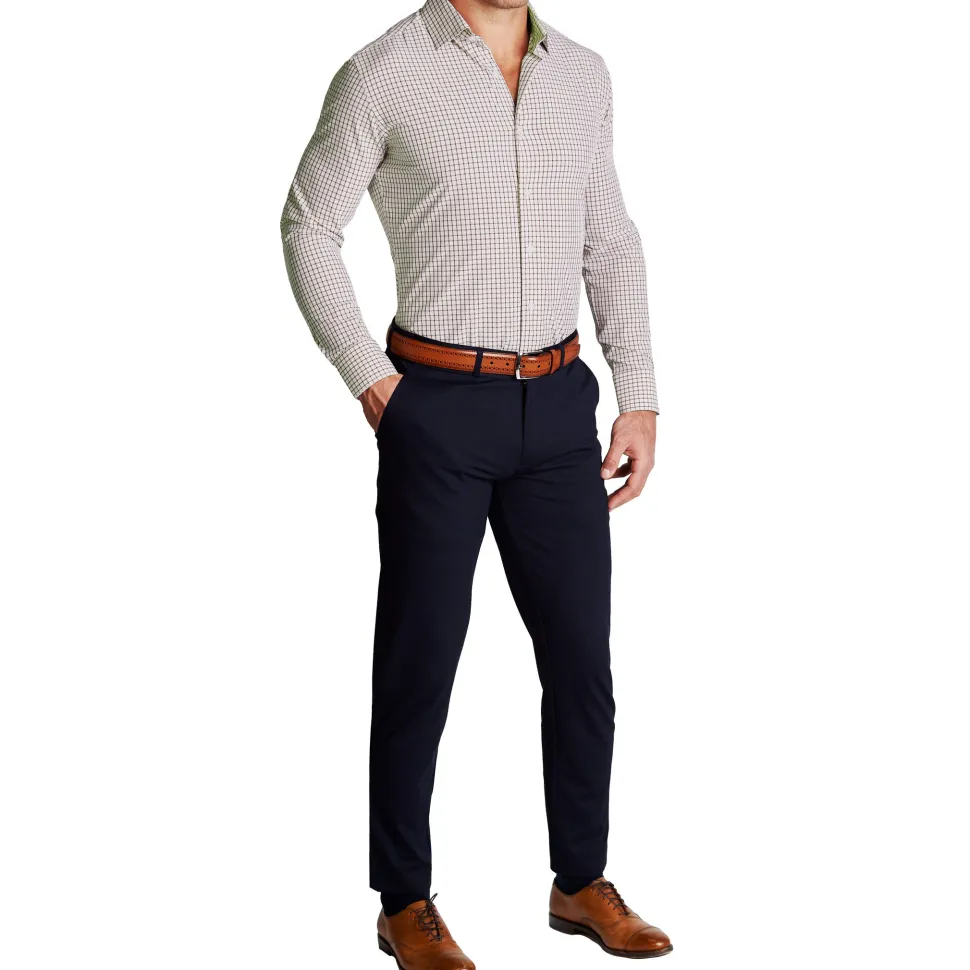 State and Liberty "The Wilson" Brown Windowpane