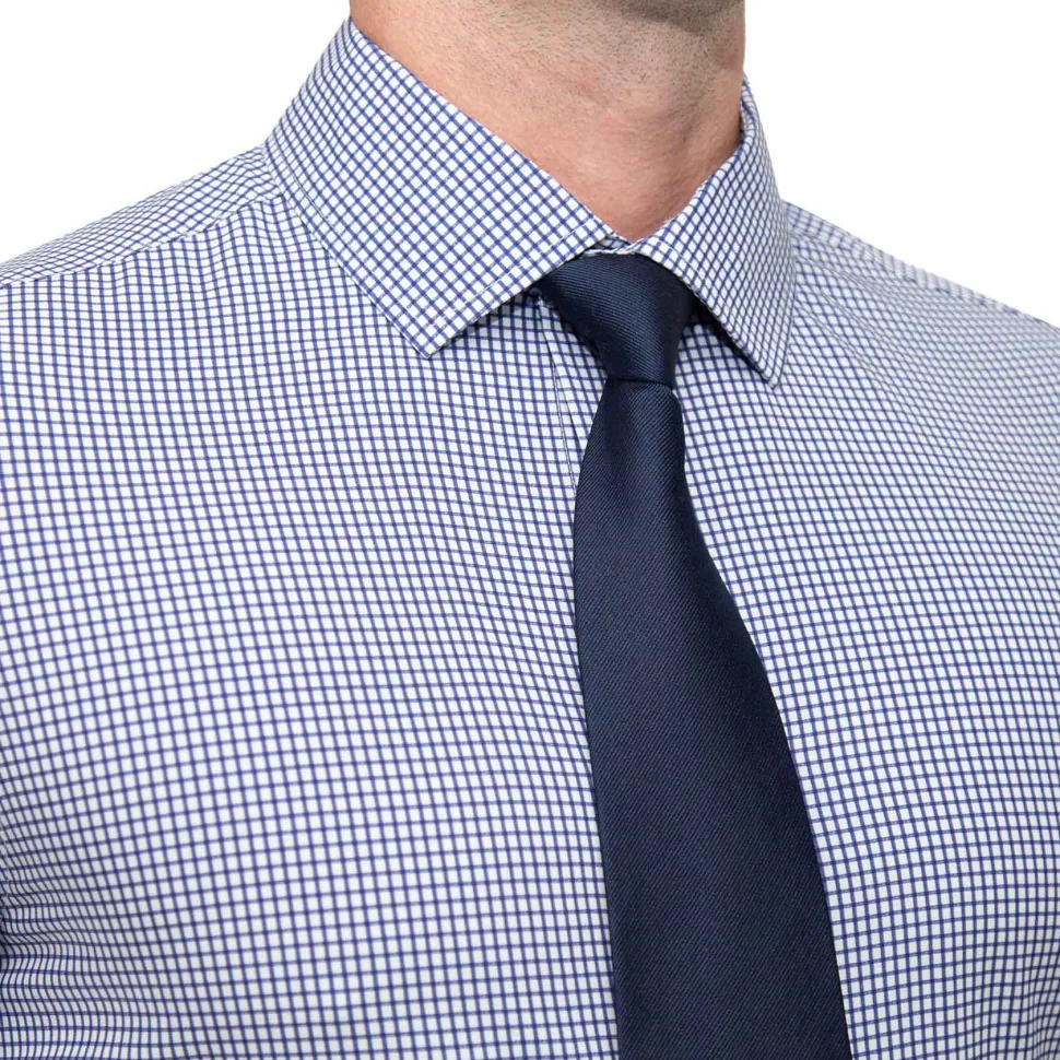 State and Liberty "The Wyndham" Royal Blue & White Square