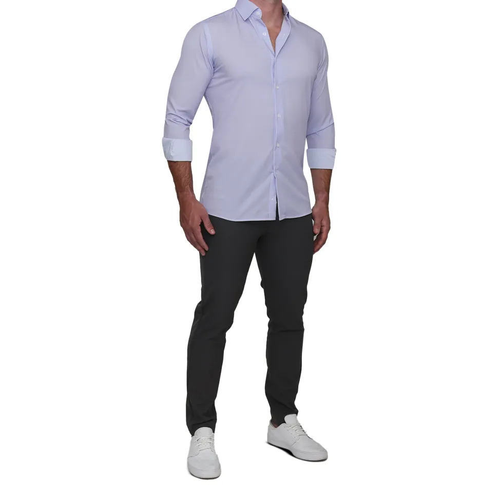 State and Liberty "The Xavier" Lavender with White Windowpane