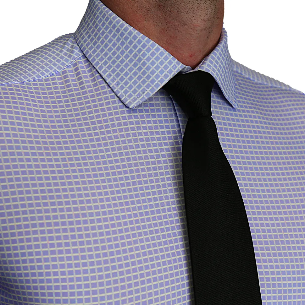 State and Liberty "The Xavier" Lavender with White Windowpane