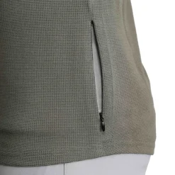 State and Liberty Waffle Knit Quarter Zip - Solid Olive